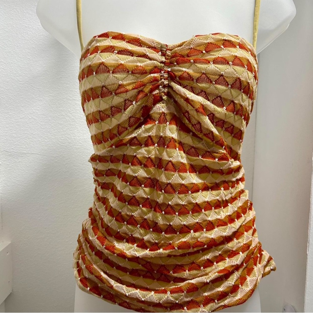 Free People Chic Geometric Patterned Camisole - image 1